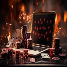 Tampilan antarmuka permainan slot online dan live casino di platinumslot yang responsif di layar lebar maupun mobile